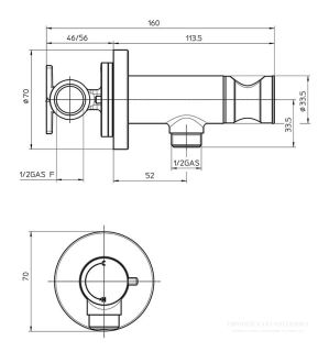 Гигиенический душ Bossini Paloma Brass Mixer Set E37007.073 чёрный матовый